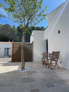 terrasse chambres d'hotes
